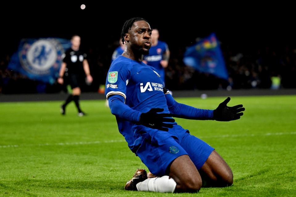 Axel Disasi scored a superb first-half goal (Chelsea FC via Getty Images)