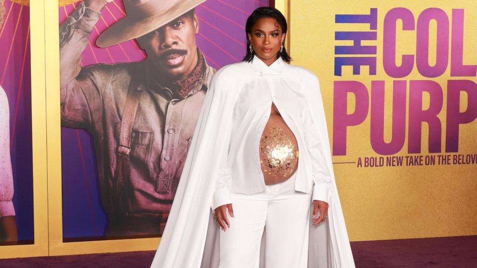 PHOTO: Ciara attends the World Premiere of Warner Bros.' 'The Color Purple' at Academy Museum of Motion Pictures on Dec. 06, 2023 in Los Angeles. (Kayla Oaddams/WireImage via Getty Images)