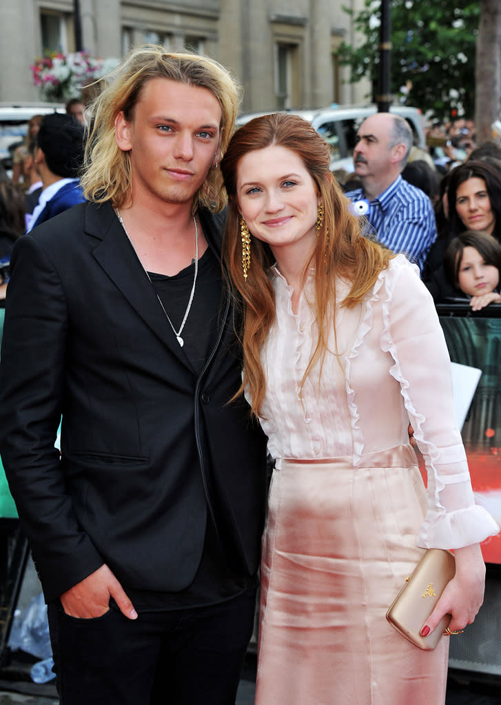 Harry Potter and the Deathly Hallows Part 2 2011 UK Premiere Jamie Campbell Bower