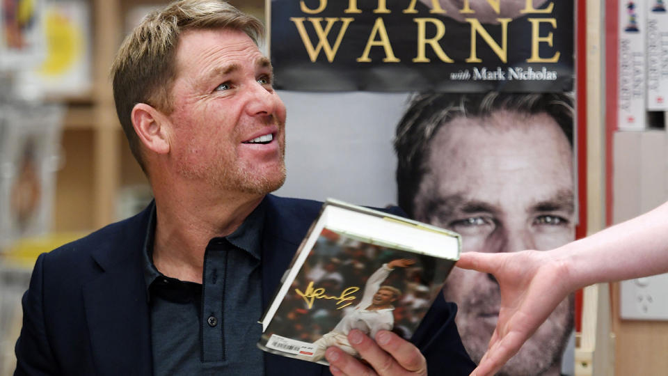 Shane Warne is being remembered for his unique connection to fans, following hius sudden and tragic death. (Photo by William WEST /AFP/Getty Images)