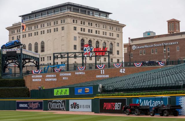 What's new at Comerica Park? Let's start with the walls, which are