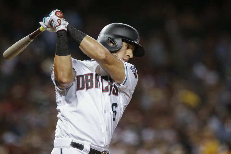 David Peralta has been the National League’s hottest hitter for a month. (AP)