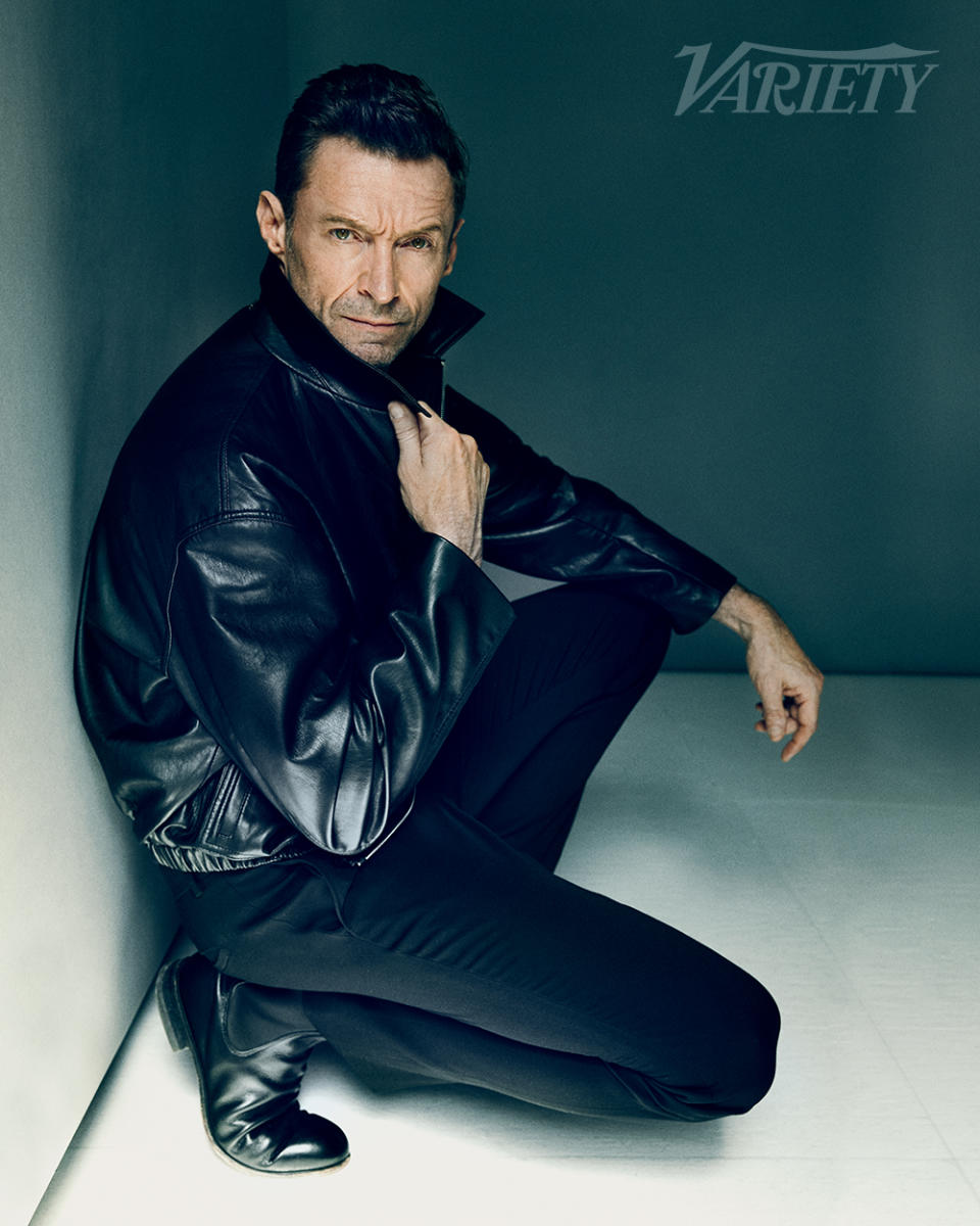 Hugh Jackman is opening up about grief, art and how the two have recently collided in his latest film, The Son. (Marc Hom for Variety) 