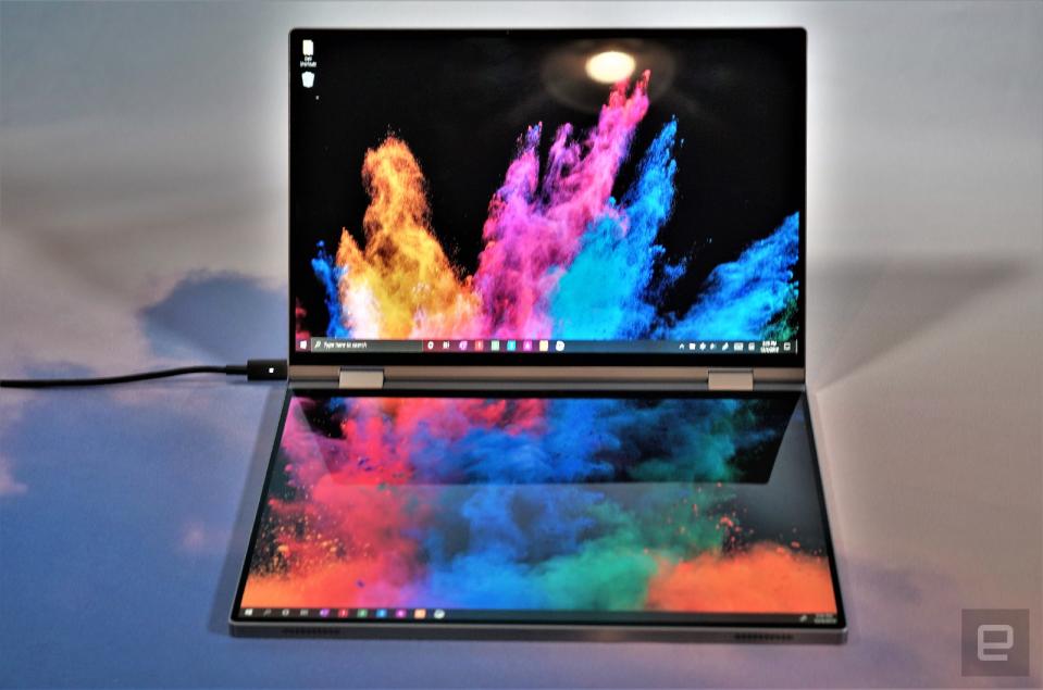 Dell "Concept Duet" dual-screen laptop hands-on at CES 2020