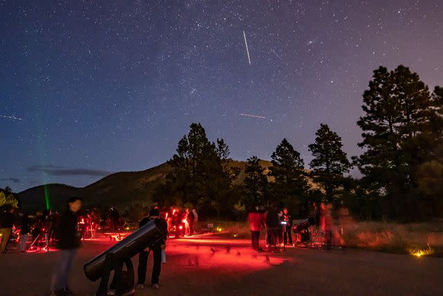 <p>Flagstaff Dark Skies Coalition/Courtesy of The City of Flagstaff</p> A Dark Skies Coalition Star Party in Flagstaff, AZ