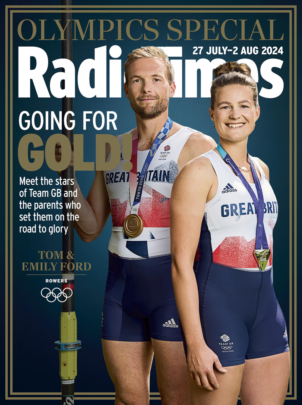 The cover of the Radio Times Olympics special