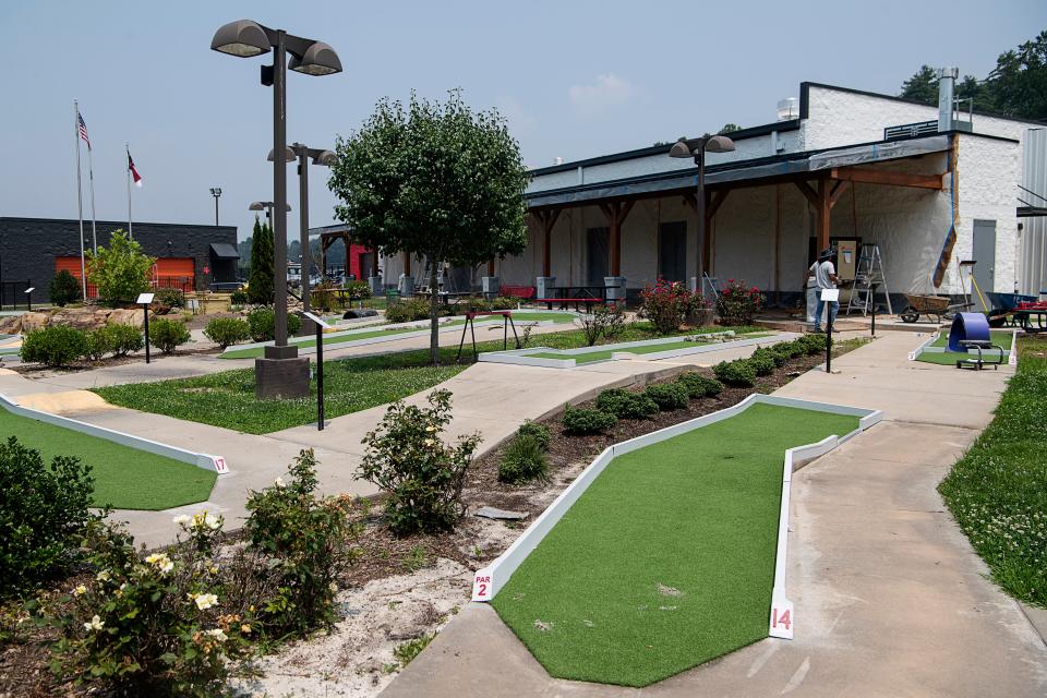 Salt Face Mule will utilize an existing miniature golf course behind the brewery.