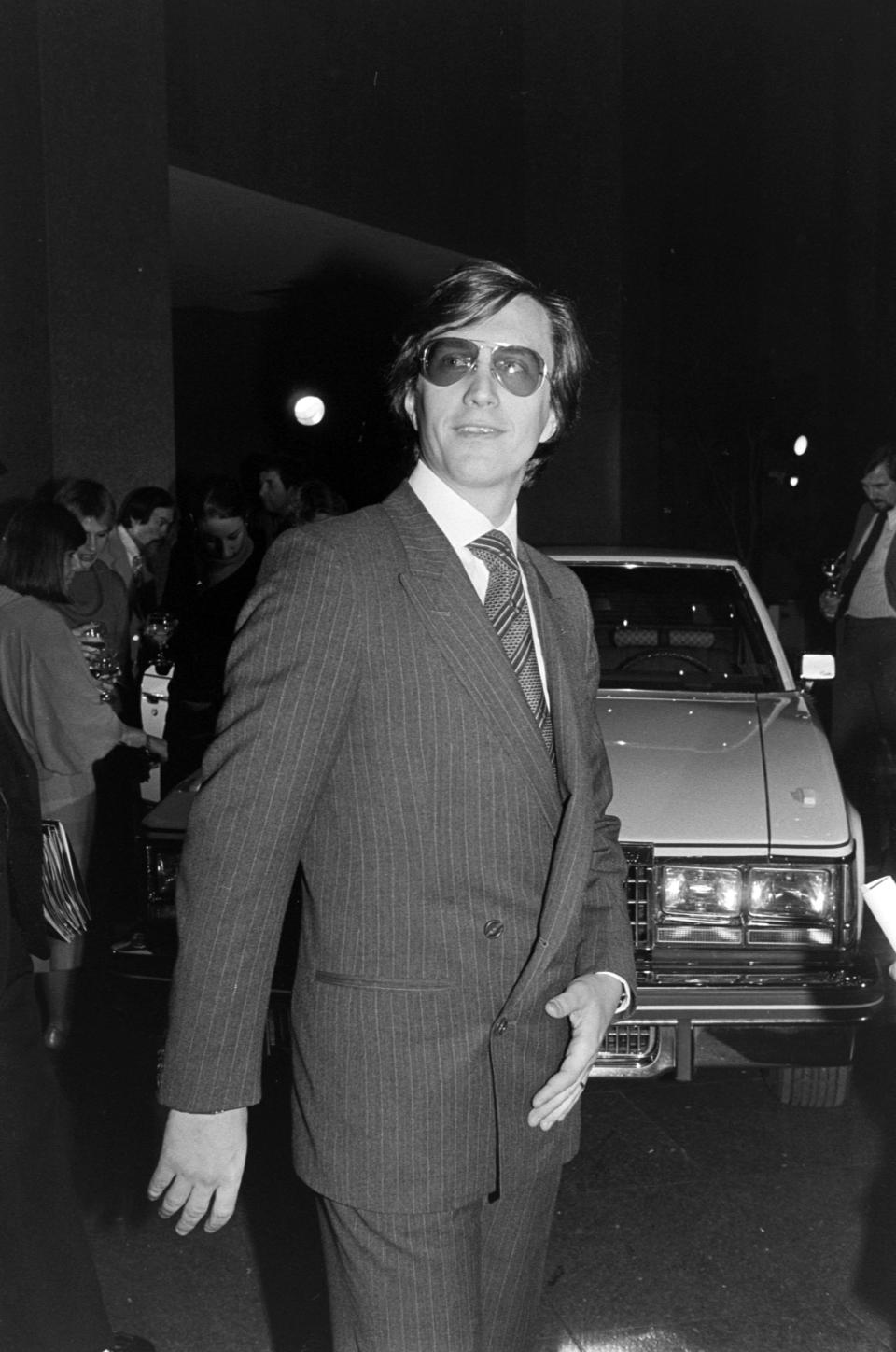 Maurizio Gucci attends the Gucci-designed Cadillac debut at the Olympic Towers in New York on Nov. 11, 1978. - Credit: WWD