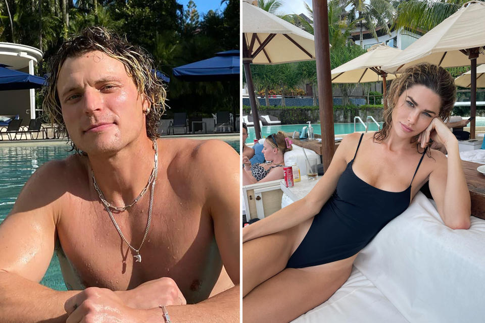 The Challenge's Konrad Bien-Stephen was shocked when he found out his hot tub scene with Megan Marx was leaked. Photo: Instagram