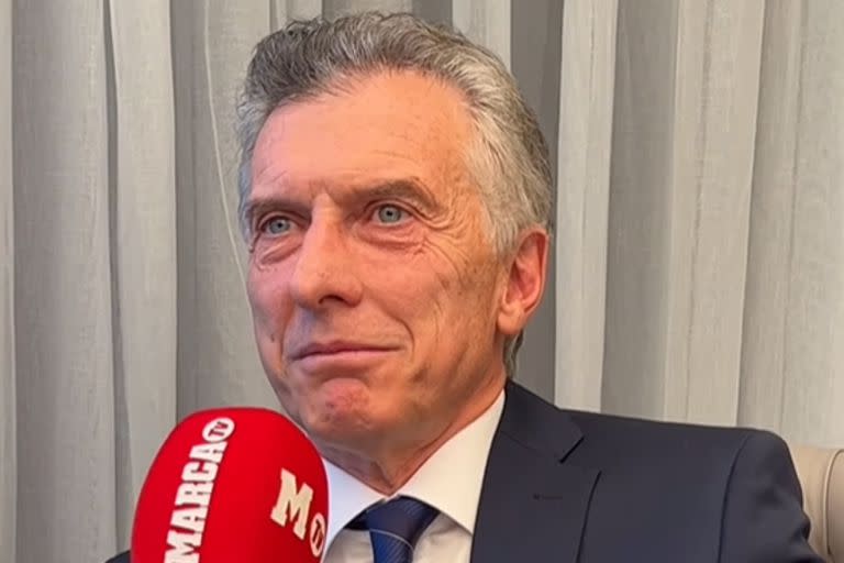 El expresidente Mauricio Macri