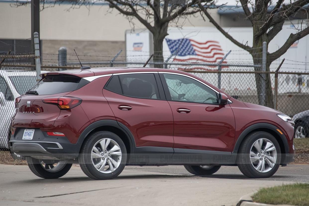 2024 Buick Encore GX Fully Exposes Its New Face and Logo