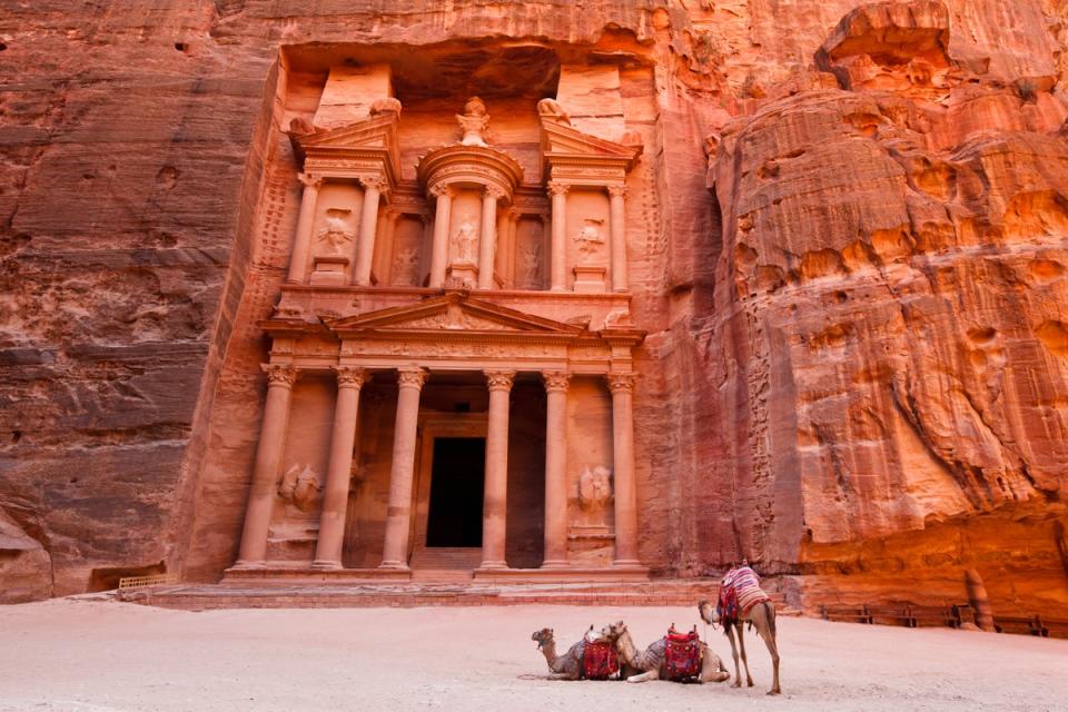 The Petra Treasury (Visit Jordan)