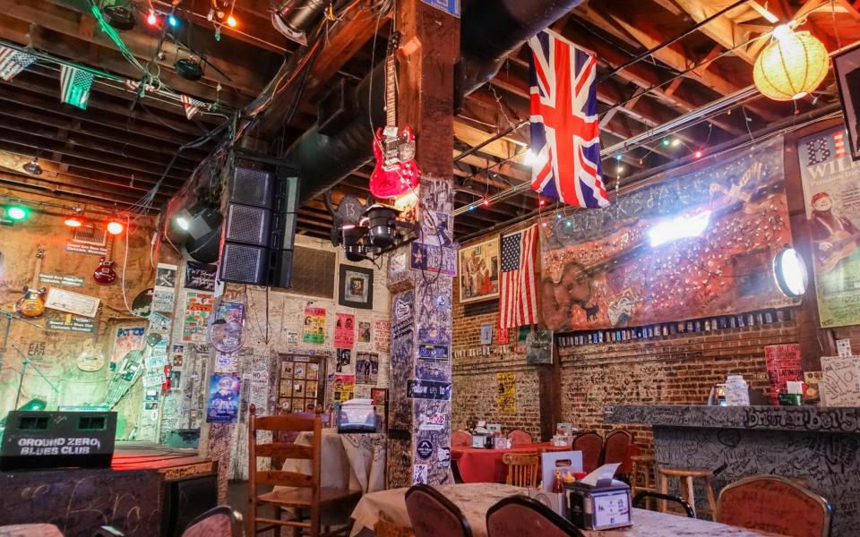 Morgan Freeman's Ground Zero Blues Club in Clarksdale, Mississippi - Alamy