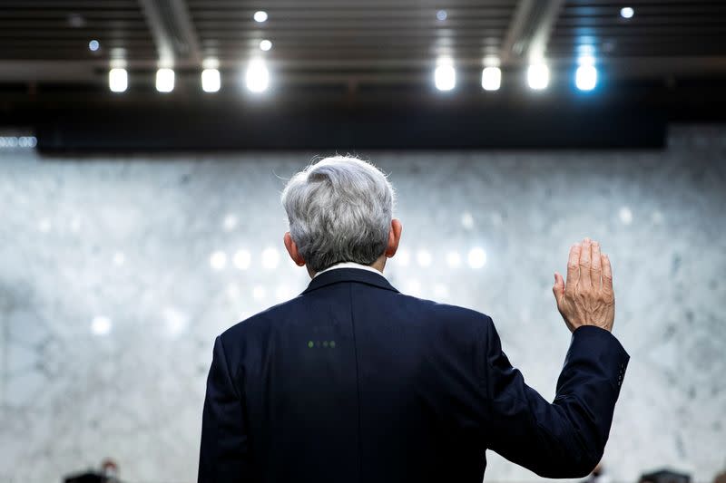 FILE PHOTO: U.S. Senate panel holds hearing for attorney general nominee Garland