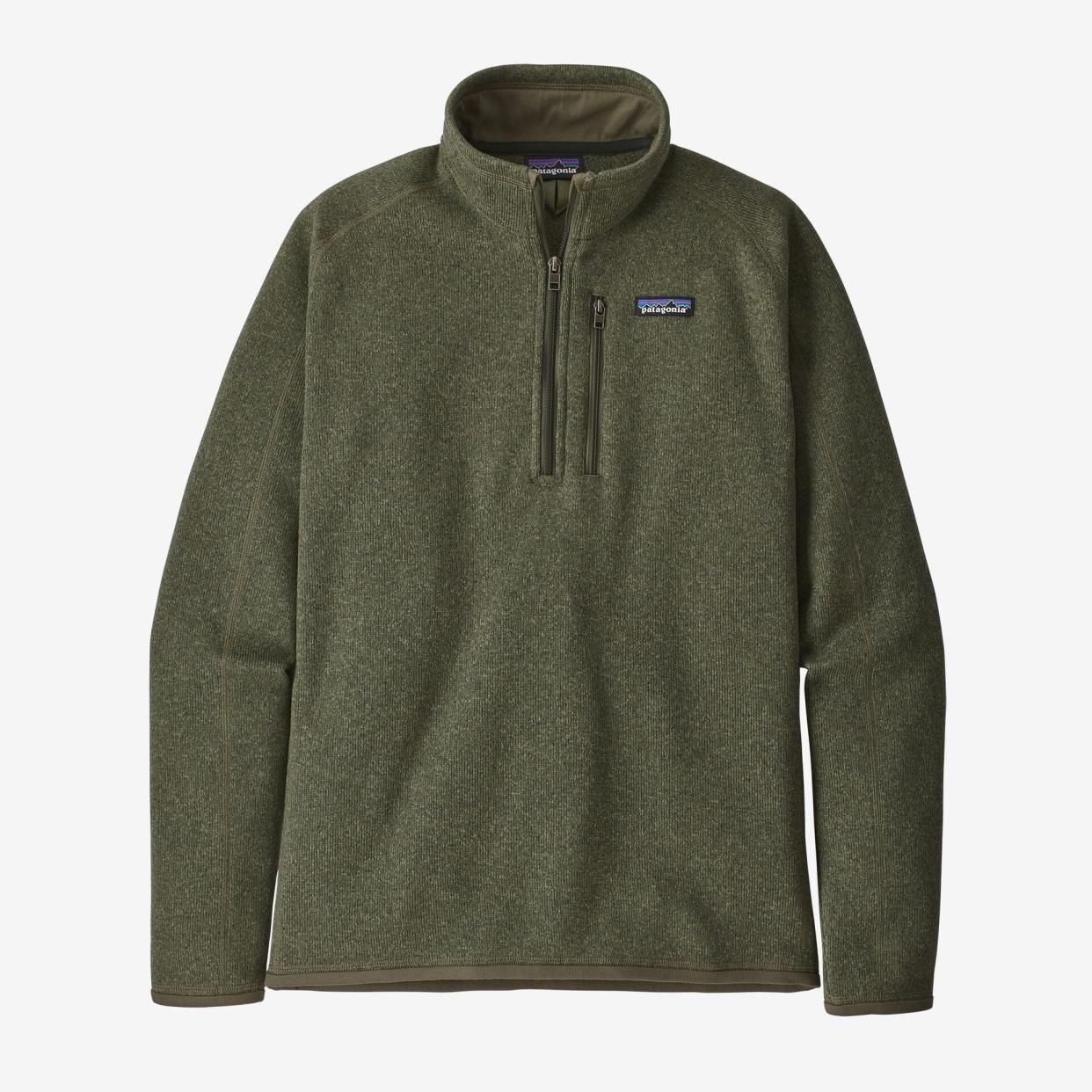 <p><a href="https://go.redirectingat.com?id=74968X1596630&url=https%3A%2F%2Fwww.patagonia.com%2Fproduct%2Fmens-better-sweater-quarter-zip-fleece%2F25523.html&sref=https%3A%2F%2Fwww.menshealth.com%2Fstyle%2Fg43438364%2Fbest-patagonia-jackets%2F" rel="nofollow noopener" target="_blank" data-ylk="slk:Shop Now;elm:context_link;itc:0;sec:content-canvas" class="link rapid-noclick-resp">Shop Now</a></p><p>Better Sweater 1/4-Zip Fleece</p><p>patagonia.com</p><p>$139.00</p>