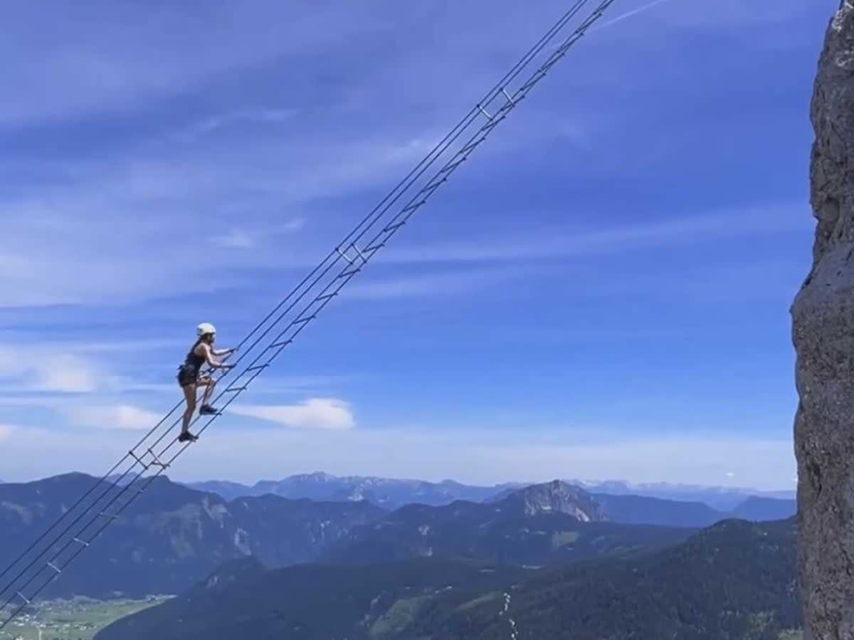 Representational image: A British tourist died after falling from ladder in Austria mountain (Screengrab/ 365austria)