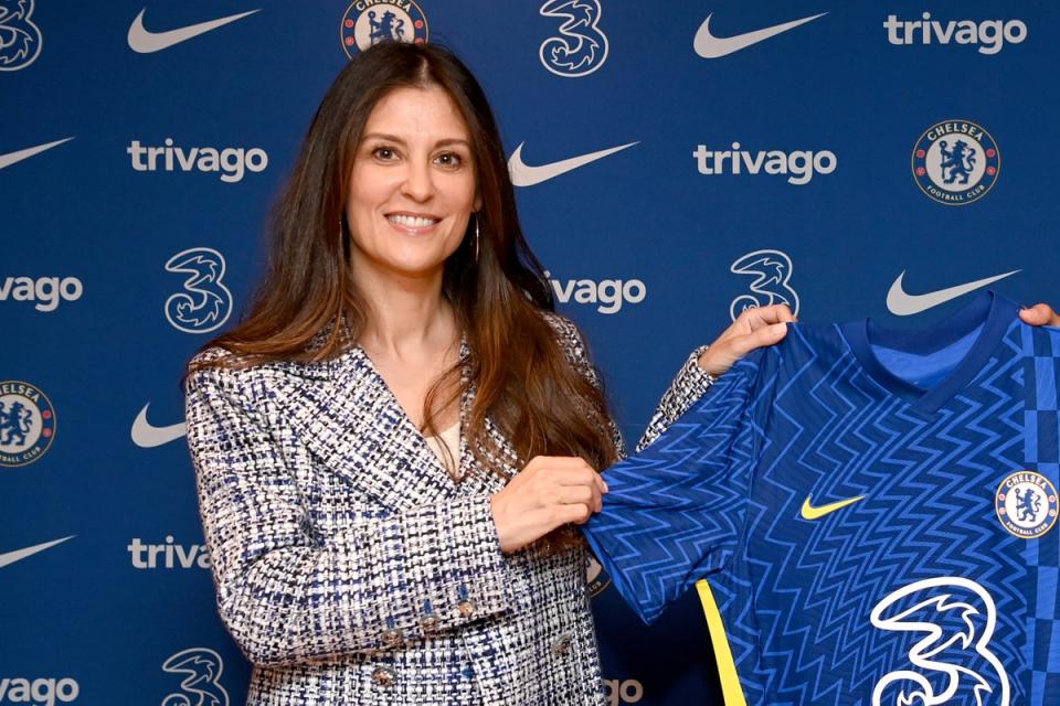 Exodus: Marina Granovskaia is set to become the latest high-profile Chelsea figure to depart the club  (Chelsea FC via Getty Images)