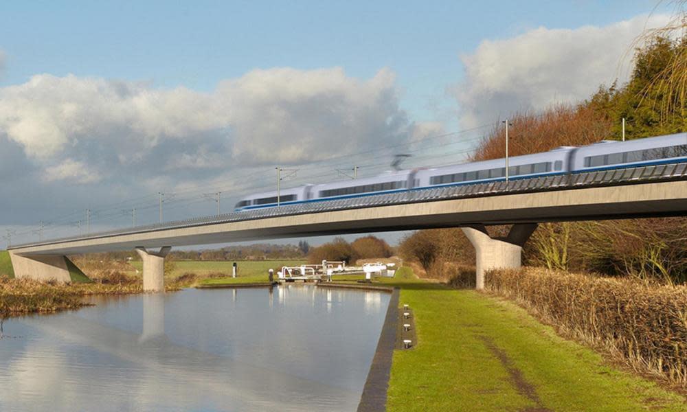 <span>Photograph: HS2/PA</span>