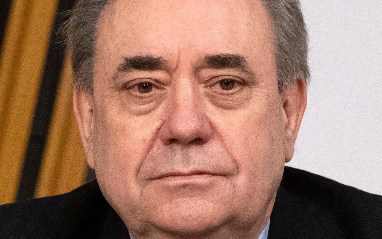 Alex Salmond has claimed he could work with Ms Sturgeon in their quest for independence -  ANDY BUCHANAN/AFP