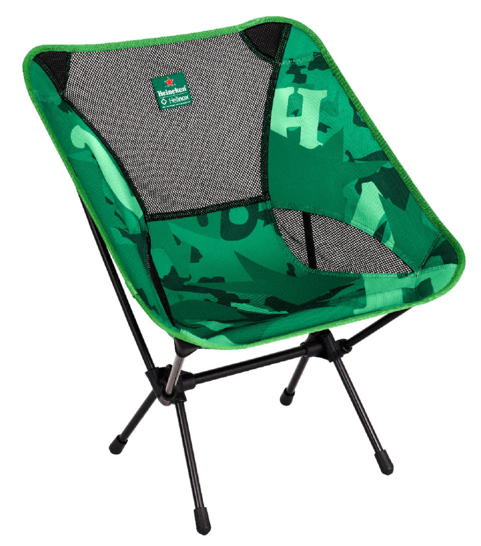 《圖說》Heineken x Helinox Chair One 聯名輕量露營椅
