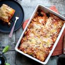 <p>Casseroles make perfect meal-prep dinners--this enchilada version is so easy to prep ahead. The whole casserole can be built and left to hang out in the refrigerator for up to three days. Then all you have to do is bake it off on a busy night and you have a healthy dinner on the table in a jiff. The quick homemade enchilada sauce in this recipe is great when you don't have any of the canned sauce on hand--just season crushed tomatoes with spices and salt for an instant enchilada sauce. <a href="https://www.eatingwell.com/recipe/262951/easy-chicken-enchilada-casserole/" rel="nofollow noopener" target="_blank" data-ylk="slk:View Recipe" class="link ">View Recipe</a></p>
