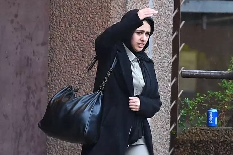 Nadia Gubran outside Liverpool Crown Court