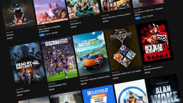 Steam is on Top for Digital Sales, but Epic Games Store is Gaining