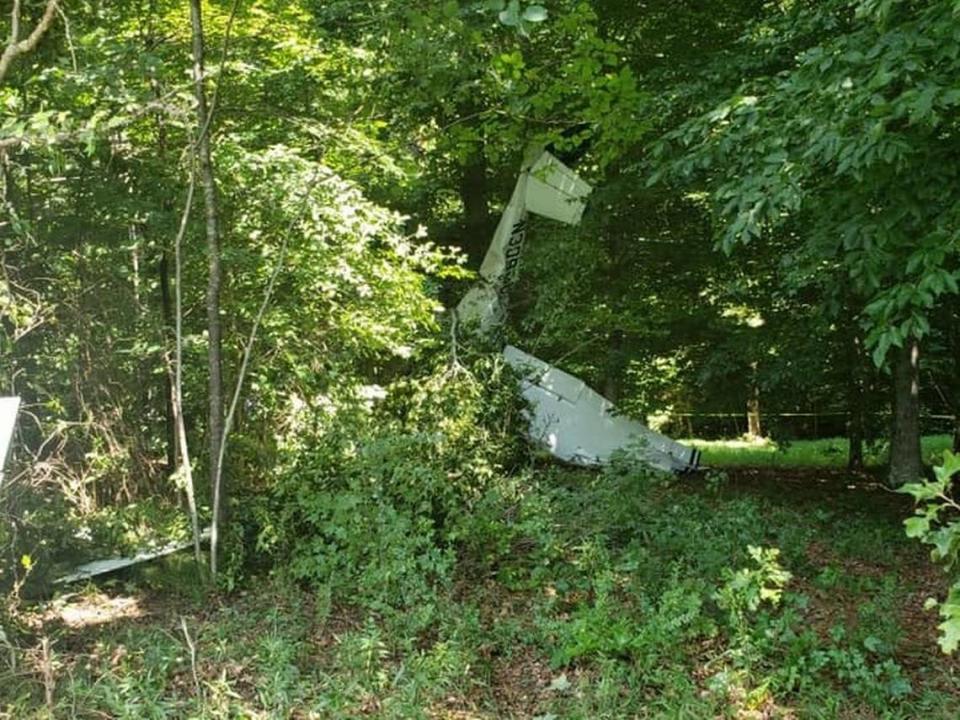 A plane that was occupied by a pilot and two passengers crashed Monday afternoon, but everyone survived, according to the Union County Sheriff’s Office.