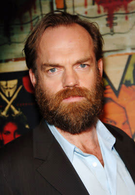 Hugo Weaving at the New York premiere of Warner Bros. Pictures' V for Vendetta