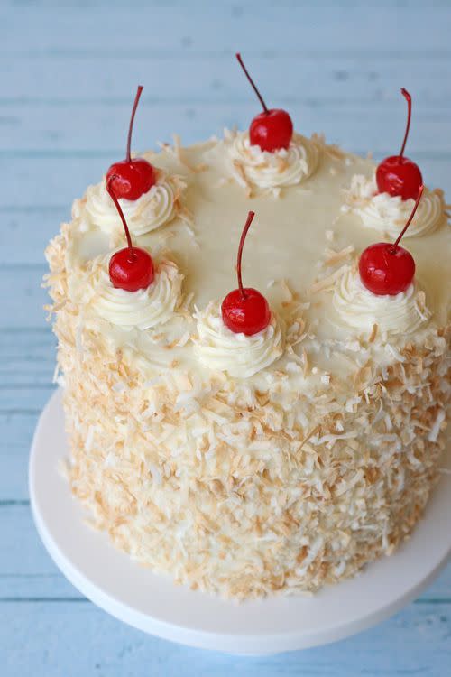 Hawaiian | Dessert: Piña Colada Cake