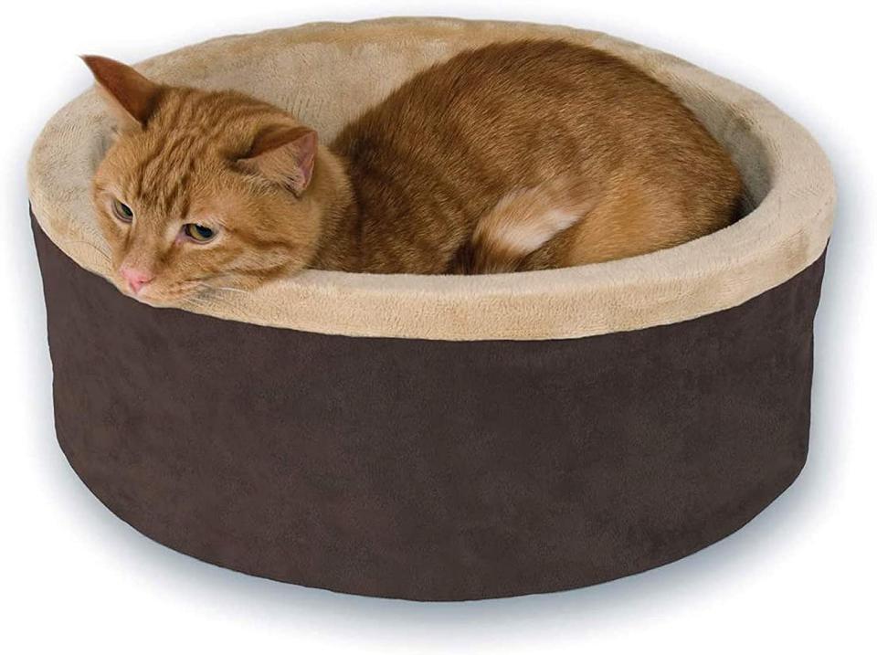 K&H Heated Thermo-Kitty Heated Cat Bed (Photo: Amazon)