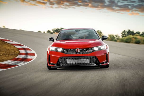 PHOTO: Demand for the all-new Civic Type R has been so high that some dealers added a $15K markup on the hatch. (Honda)