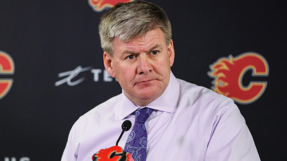 Bill Peters previously served as a head coach for the NHL's Carolina Hurricanes and Calgary Flames. (Sergei Belski-USA TODAY Sports)