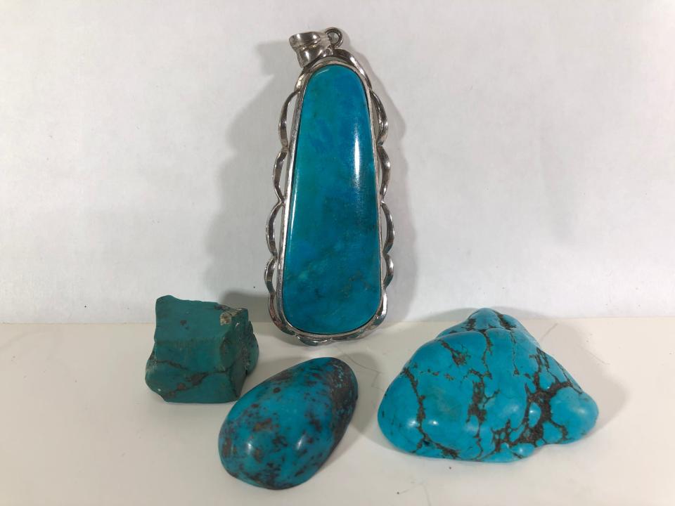 Whether polished or as found, turquoise has many fans.