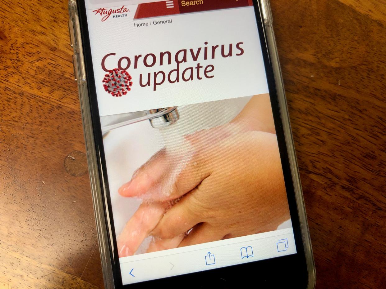 Augusta Health created a new online page dedicated to coronavirus updates and information.