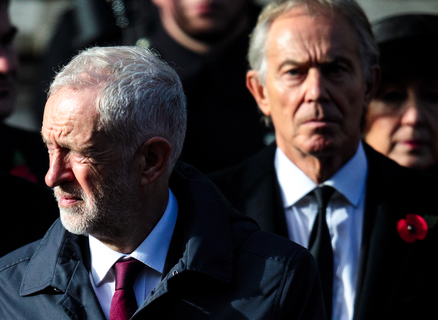 <em>Tony Blair has hit out at Jeremy Corbyn’s refusal to stop Brexit (Getty)</em>