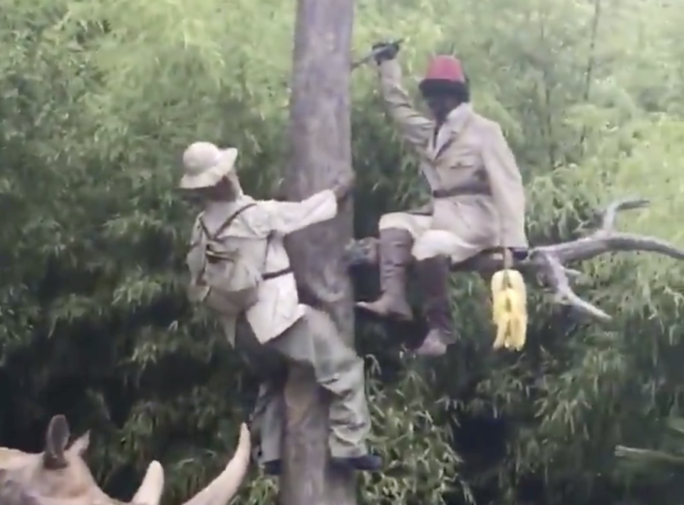 L'attraction “Africa Cruise”, située à Nigloland, qui montre un homme noir bananes à la main parler avec un accent caricatural, a choqué sur Twitter.