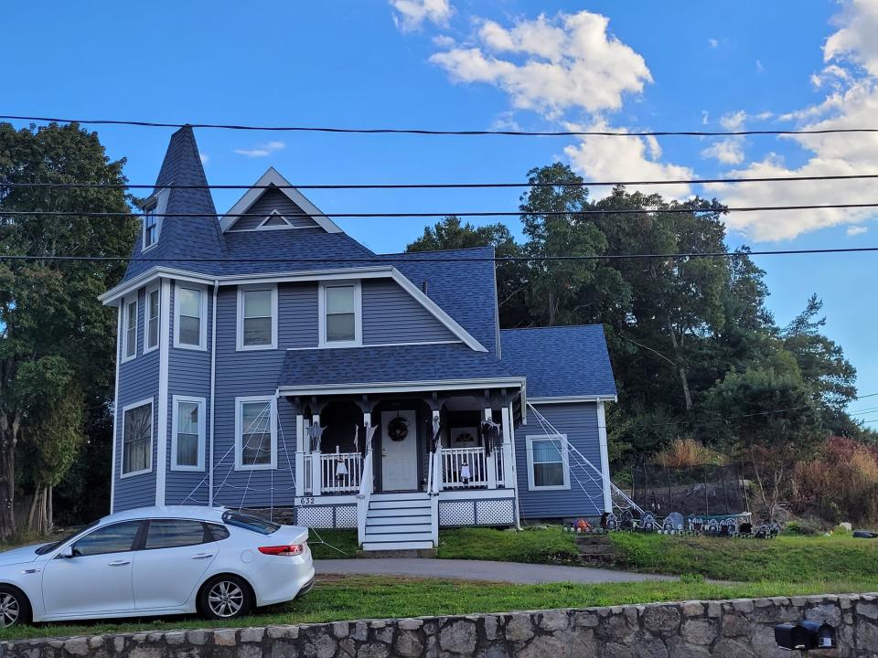 The Bartlett C. Peirce home, at what is today 632 Somerset Ave. in Taunton.