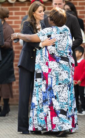 <p>Samir Hussein/WireImage</p> Princess Kate in Cardiff earlier this month, as she and William marked Black History Month