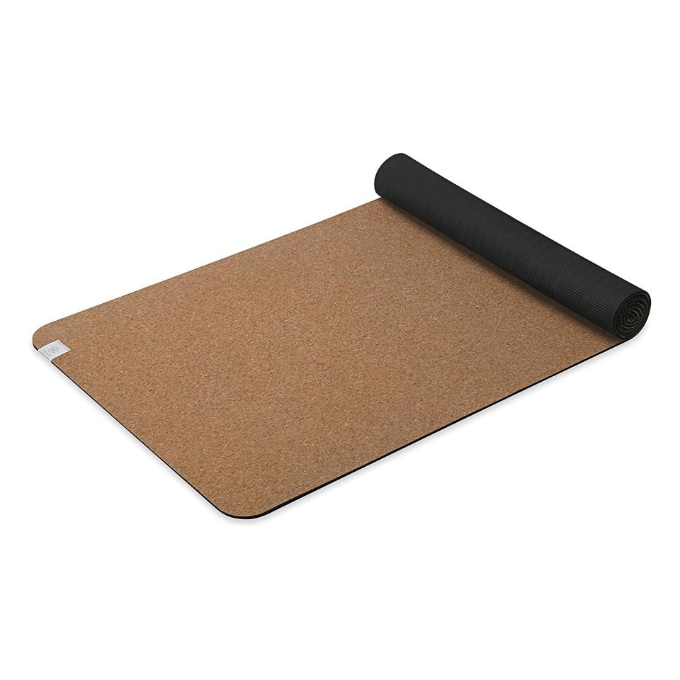 <p><a href="https://www.amazon.com/Gaiam-Yoga-Mat-Cork-Pilates/dp/B079W4FX8B/ref=sr_1_5?keywords=cork+yoga+mat&qid=1685562736&sr=8-5&tag=syn-yahoo-20&ascsubtag=%5Bartid%7C2139.g.39574801%5Bsrc%7Cyahoo-us" rel="nofollow noopener" target="_blank" data-ylk="slk:Shop Now;elm:context_link;itc:0;sec:content-canvas" class="link ">Shop Now</a></p><p>Yoga Mat Cork</p><p>$34.41</p><p>amazon.com</p>