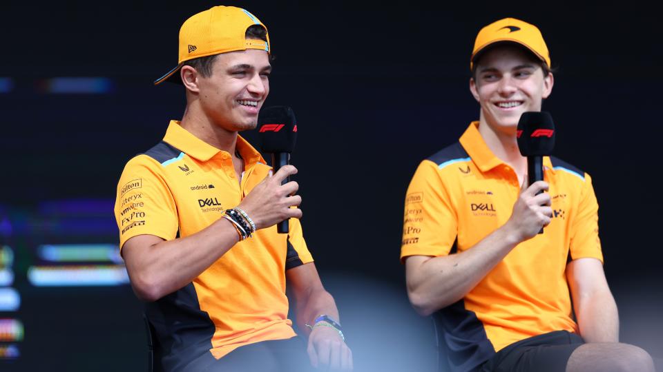Lando Norris and Oscar Piastri have displayed their skills in recent races.  (Photo by Dan Steiten - Formula 1/Formula 1 via Getty Images)