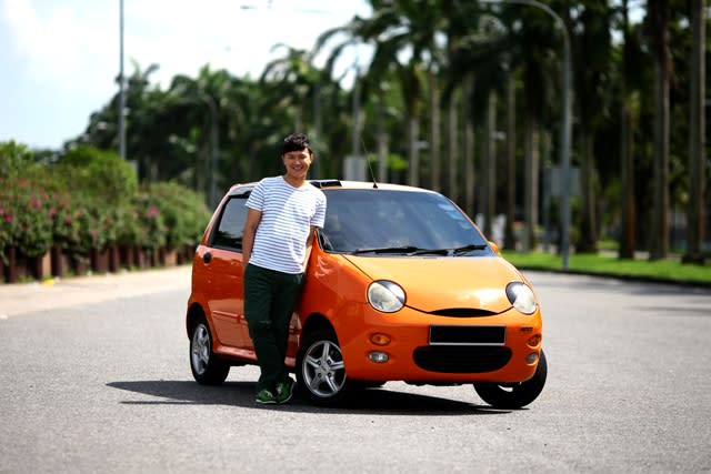 Though it's crossed his mind, Jerry Yeo hasn't replaced his Chery QQ yet. (Photos from www.Cheryl-Tay.com)
