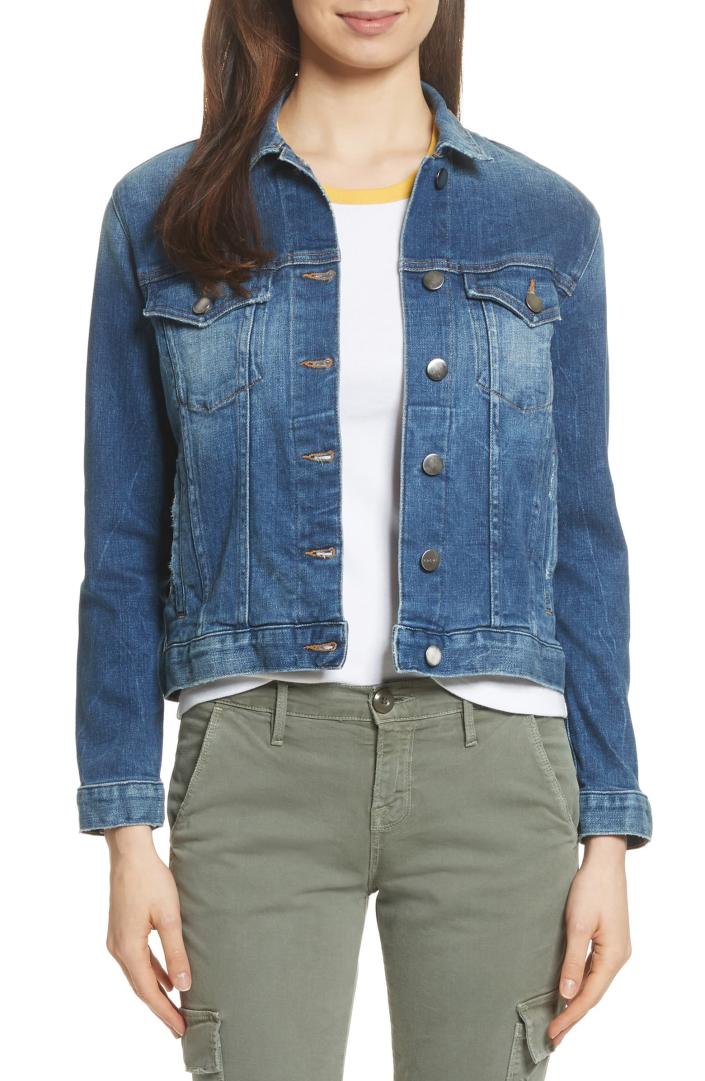 Meghan Markle denim jacket Madewell