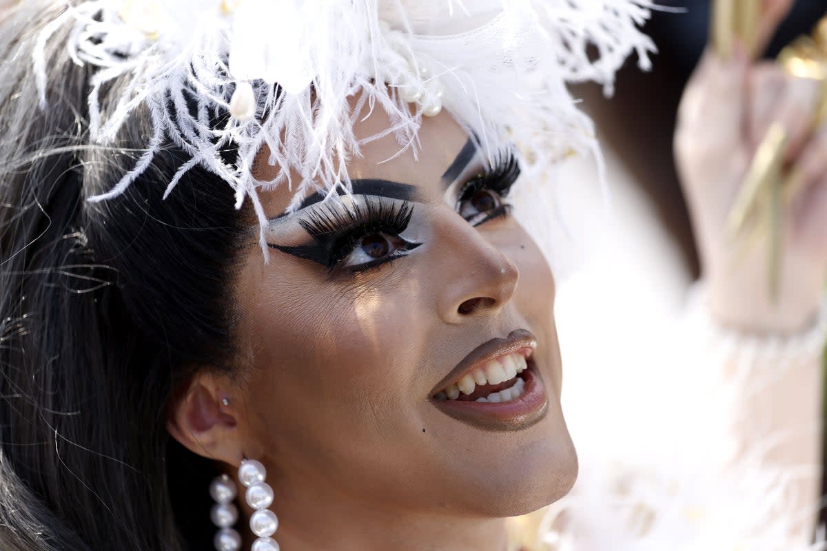 Cherry Valentine on Ladies Day during the Cazoo Derby Festival 2022 at Epsom Racecourse, Surrey (Steven Paston/PA) (PA Wire)