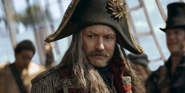 First look at Jude Law's Captain Hook in new Peter Pan movie