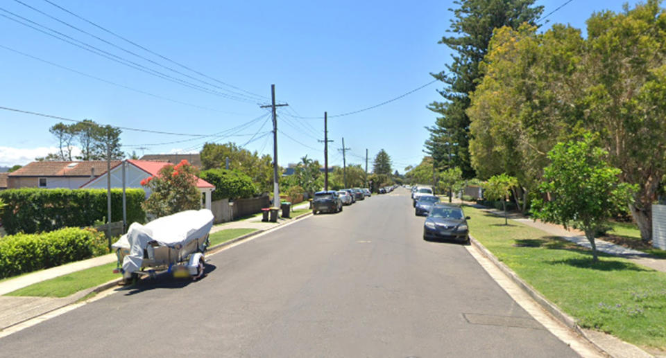 Lagoon Street in Narrabeen. 