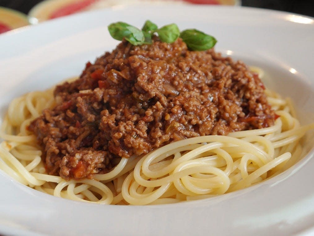 SPAGHETTI BOLOGNESE PIXABAY RitaE