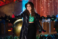 <p>Alessia Cara celebrates the season on Dec. 1 at the Rockefeller Center Christmas Tree Lighting Ceremony in N.Y.C.</p>