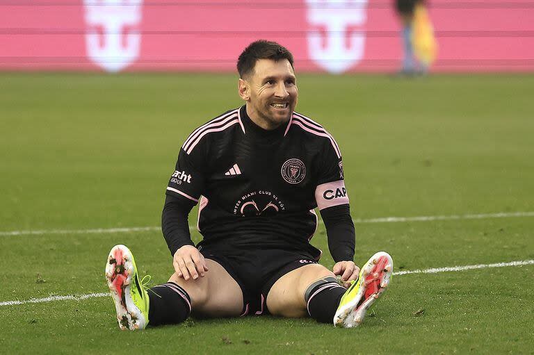 Lionel Messi se quedó con las ganas de anotar en la derrota de Inter Miami en Dallas