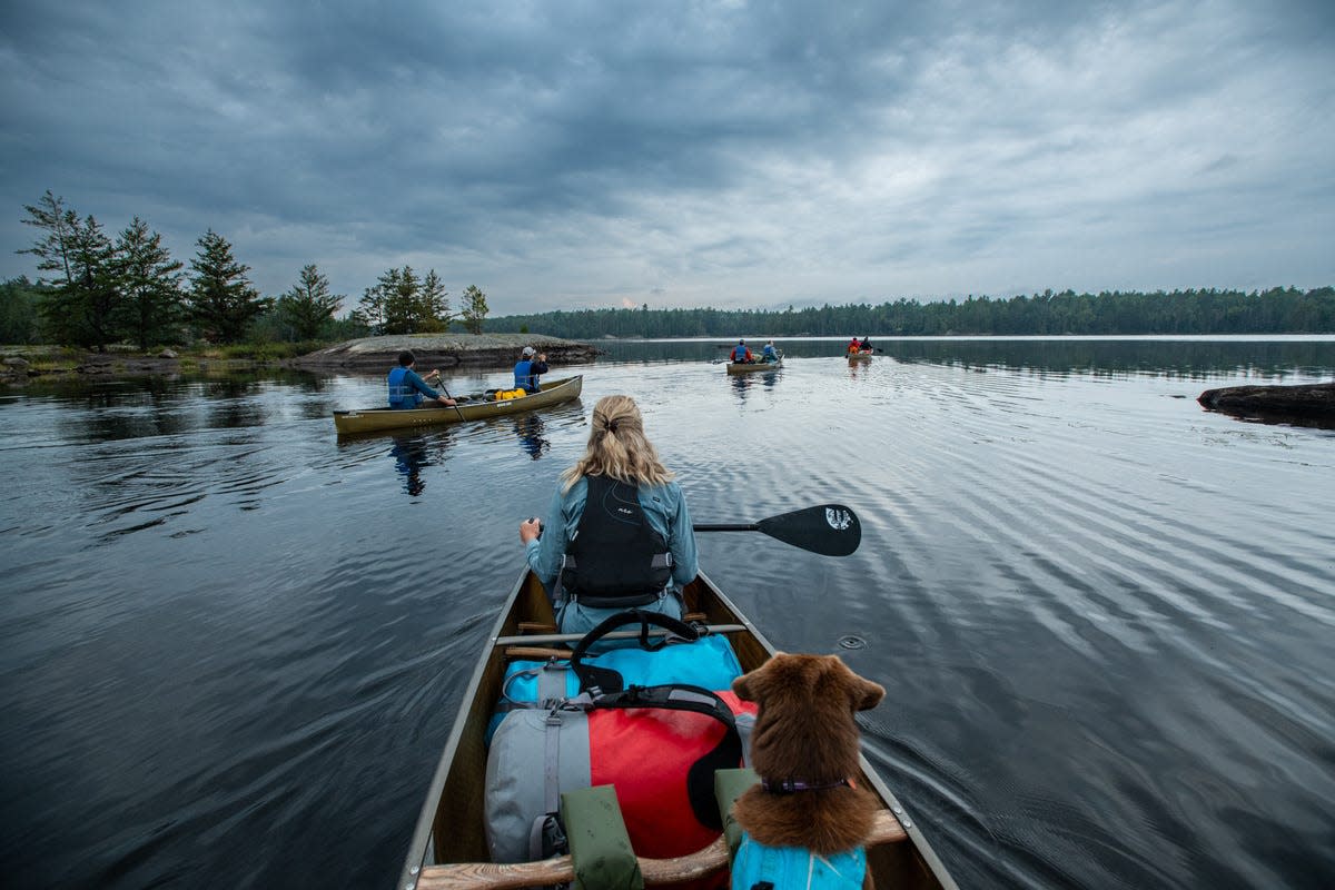 In September 2023, I took a trip up to the Boundary Waters Canoe Area Wilderness in northeastern Minnesota where I reported on how environmental issues and climate change are challenging whether visitors can ever "leave no trace."